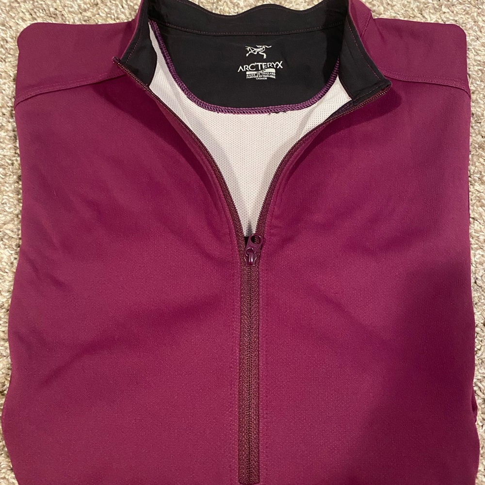 Arc'teryx Women's Purple Half-Zip Pullover